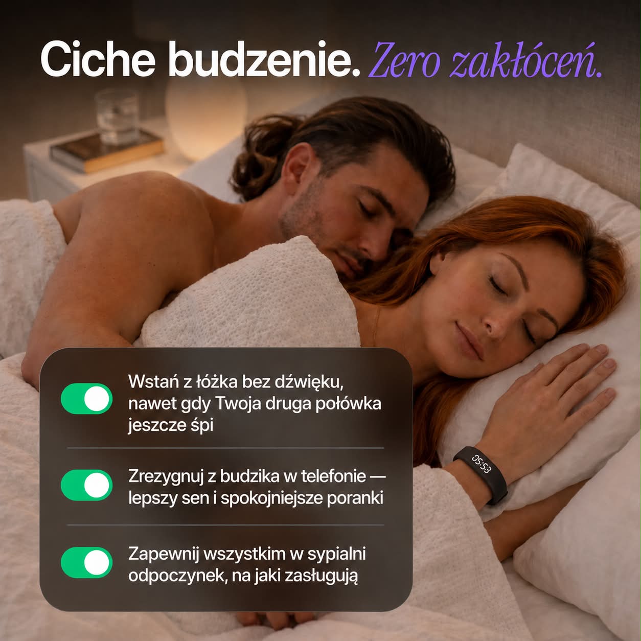 SilentWake — Wibracyjny Budzik dla Głęboko Śpiących