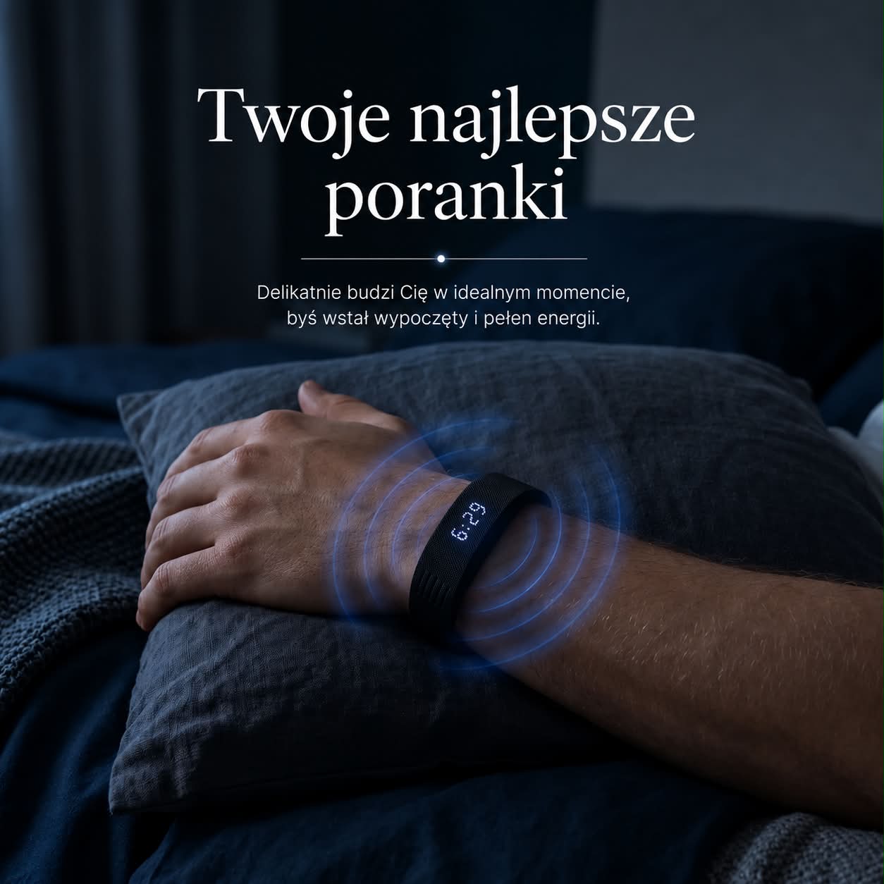 SilentWake — Wibracyjny Budzik dla Głęboko Śpiących
