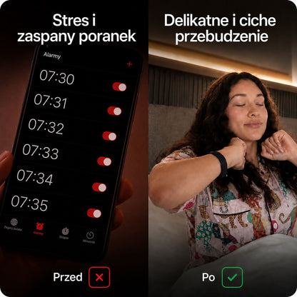 SilentWake — Wibracyjny Budzik dla Głęboko Śpiących